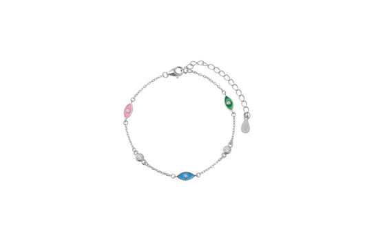 צמיד עיניים צבעוני