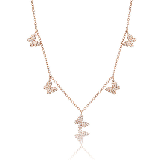 שרשרת צ׳וקר פרפרים