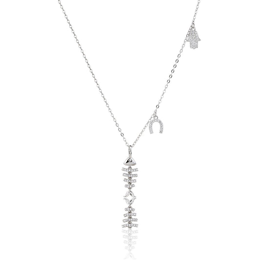 שרשרת דג משולבת