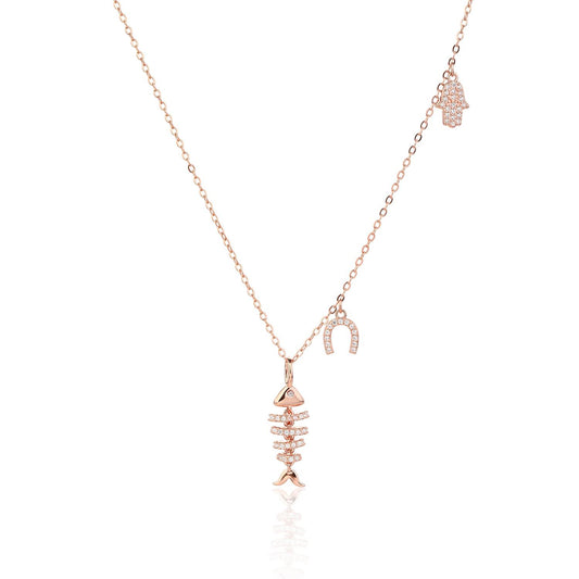 שרשרת דג משולבת